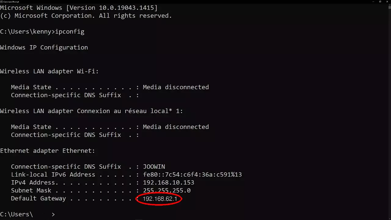 192.168.62.1 Procomp Arayüz Ip Adresi Procomp modem ip adresi bulma